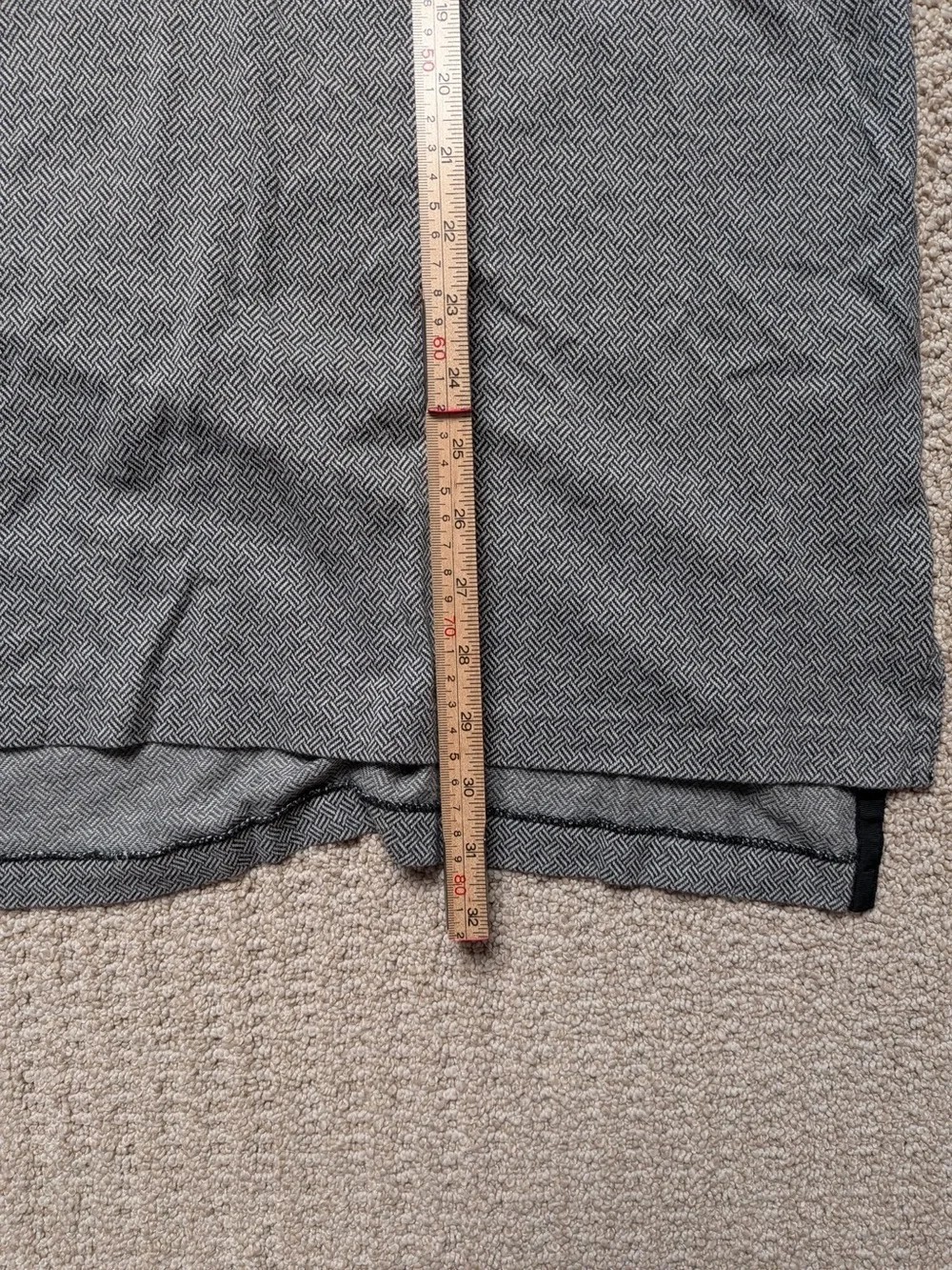 Ralph Lauren Men's XXL Pima Cotton Polo Shirt Grey Geometric Micro-Pattern